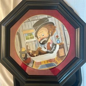 Red Skelton 1979 Freddie in the Bathtub Numbered Edition plate